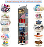 Large-Sized Hanging Shoe Organizer 8-Shelf, Hanging Closet Organizer - Image 6