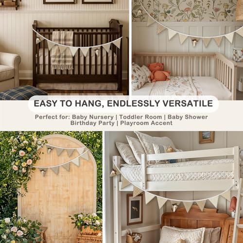 Goose Nursery Garland Pennant Banner 5.5Ft, Boho Nursery Nursery Garland - Image 7