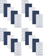Gerber Boys Newborn Infant Baby Toddler Nursery 100% Cotton Flannel Receiving by Gerber