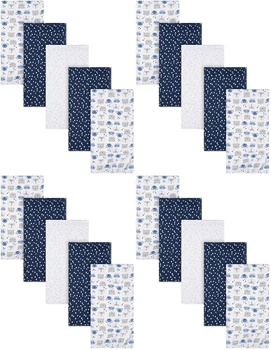 Gerber Boys Newborn Infant Baby Toddler Nursery 100% Cotton Flannel Receiving by Gerber