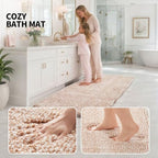 ILANGO Bathroom Rugs 70" × 24", Extra Soft Absorbent Microfiber Bath Rugs - Image 5