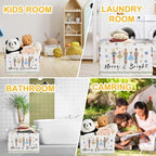 Christmas Storage Basket with Handles, Nursery Organization, Waterproof Toy Box - Image 7