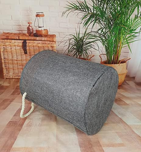 Round Laundry Basket Storage Bins Nursery Hamper Gift Baskets - Image 5