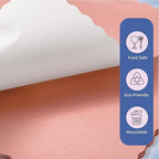 Fit Meal Prep 1000 Pack Disposable Paper Placemats, 14 x 10 Inch Pink - Image 4