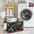 Rectangular Collapsible Game Storage Basket Nursery Toy Organizer - Image 7