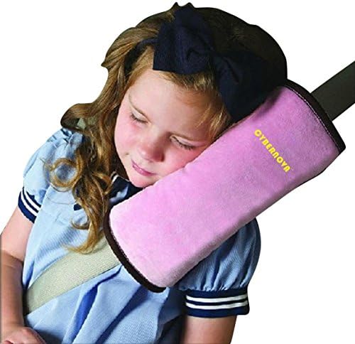 CYBERNOVA Car Vehicle Seat Belt Harness Shoulder Pad Cover Cushion Head Support by CYBERNOVA