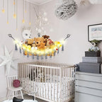 CERETIA Stuffed Animal Hammock Corner Plushie Net Storage, 2 Packs Grey - Image 3