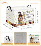 Rectangle Storage Basket with Handles, Collapsible Storage Bin, Books Box - Image 6
