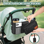 Stroller Organizer with Cup Holder, Non-Slip Stroller Caddy Baby Essentials - Image 2