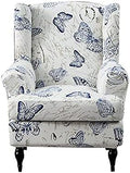 NILUOH Wingback Chair Covers 2-Piece, Armchair Slipcovers by NILUOH