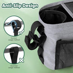 Universal Stroller Caddy with Cup Holder, Stroller Organizer Bag - Image 4