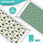 BROLEX Baby Fitted Crib Sheets: Kid Crib Sheets - Image 3