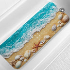 LNOND Summer Beach Bathtub Mat Non Slip, 40 X 16 Inch Tub Mat by Lnond