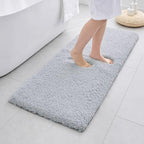 ILANGO Bathroom Rugs 70" × 24", Extra Soft Absorbent Microfiber Bath Rugs by ILANGO