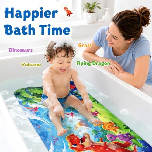 XIYUNTE Bath Mat for Tub Non Slip Bathtub Mat Non Slip 40x16 Baby Bath Mat - Image 4