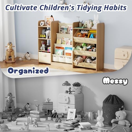 Kids Bookshelf and Toy Storage - Image 6