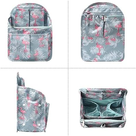 Surblue Backpack Organizer Insert Liner Hanging Travel Rucksack Purse and - Image 2