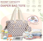 Pritent Diaper Bag Tote Waterproof Maternity Baby Bags - Image 3