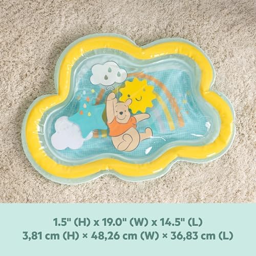 Bright Starts Disney Baby Winnie the Pooh Once Upon a Water Mat, Newborn + - Image 4
