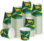 WRAPAHOLIC 3oz Dinosaur Bathroom Cups by WRAPAHOLIC