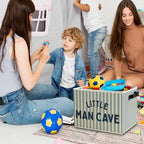 Little Man Cave Boys Storage Bins Box - Image 2