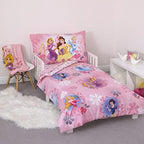 Disney Pretty Princess Toddler Bed, 4 Piece Set by Disney