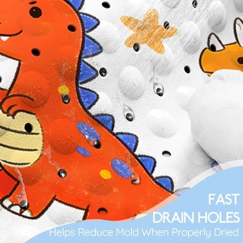 Kids Bathtub Mat, Non Slip Cartoon Bath Mat - Image 4