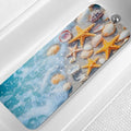 LNOND Summer Beach Bathtub Mat Non Slip, 40 X 16 Inch Tub Mat by Lnond