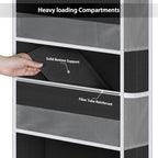 Univivi Fabric Over Door Hanging Organizer - Image 5