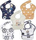 Waterproof Baby Bibs, 5 Pack Feeding Bibs by SoarwgKids