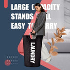 Caroeas 125L Laundry Basket, Large Laundry Hamper, Laundry Bag - Image 2