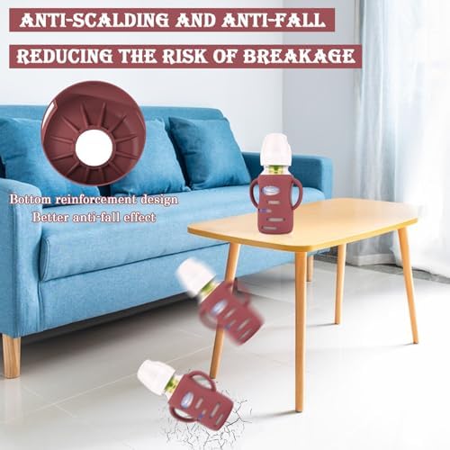 4 Pack Silicone Sleeves with Handles - Image 2