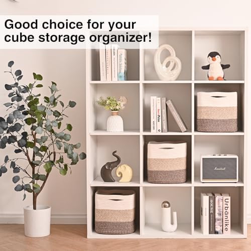 11 Inch Cube Storage Bins, Organizing Bins - Image 4