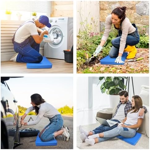 HOOPLE 2 Pack Extra Thick Kneeling Pad, Large Foam Kneeling Cushion - Image 3