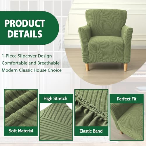 Stretch Chair Covers Armchair Slipcovers - Image 4