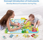 FOKI 3-in-1 Music Mat for Baby & Toddler Gifts, Drum & Animal - Image 5