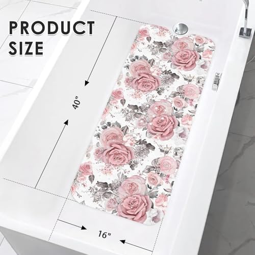 Bath Mat for Tub, 40 X 16 Inch, for Bathtub - Image 2