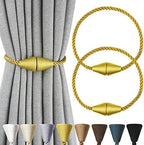 Magnetic Curtain Tiebacks Rope Decorative Holdbacks by CurtianTiebacks