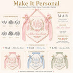 Personalized Embroidered Baby Banner Custom Baby Name Sign - Image 4