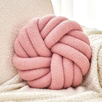 Uvvyui Knot Pillows, 14 Inch Decorative Throw Pillows Round Pillows Cushion by Uvvyui