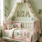 3D Layered Safari Nursery Wooden Letters - Image 4