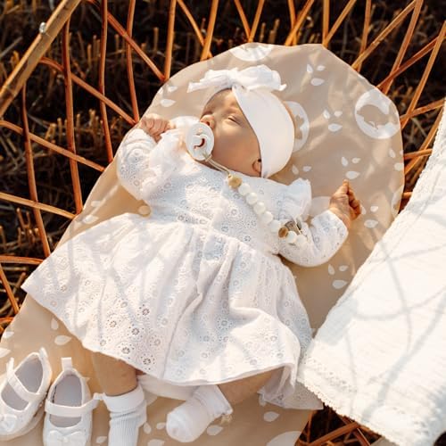 Baby Bassinet Sheets 4 Pack, Fits Rectangle Round Oval Hourglass Mattress - Image 6