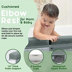Comfortable Baby Bath Kneeler and Elbow Rest Pad Set - Image 6