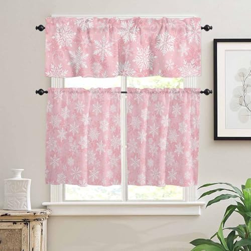 Vandarllin Christmas Kitchen Curtains and Valances Set - Image 3
