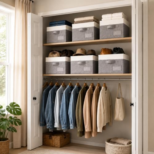 GRANNY SAYS Closet Shelf Baskets - Image 2