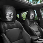2pcs Headrest Covers for Cars, Ghost Face Headrest Covers, Scary Face Printing - Image 3