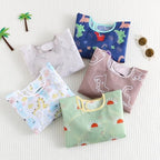 Long Sleeved Bibs, Baby Feeding Smock 6-30 Months - Image 3