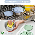 2 Pack Baby Stainless Steel Snack Containers - Image 5