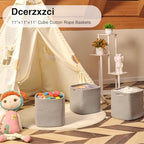 11 Inch Cube Storage Bins, 11x11 Organizer Bins - Image 6