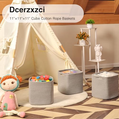11 Inch Cube Storage Bins, 11x11 Organizer Bins - Image 6